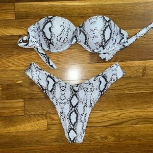 Snakeskin Bathing Suit